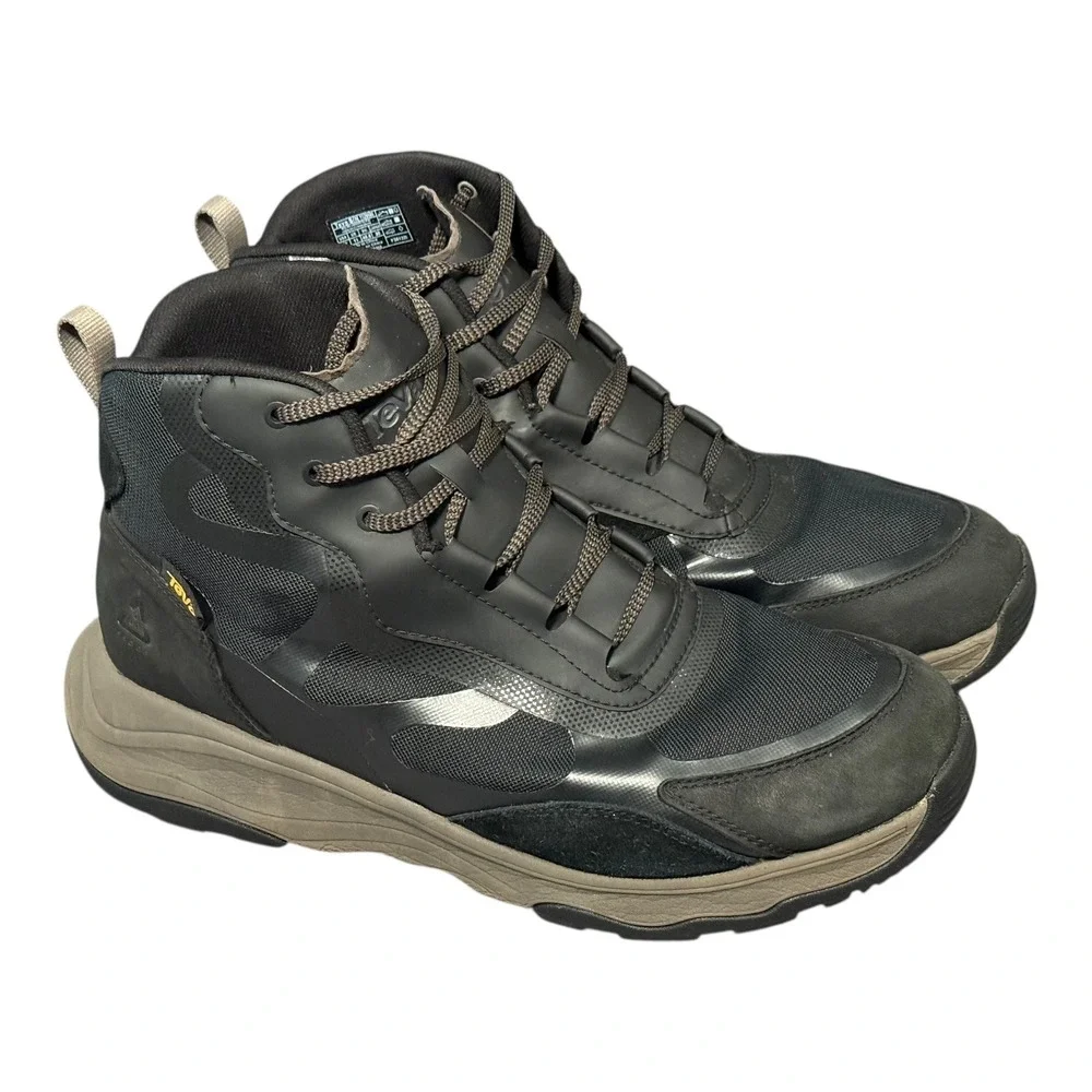 Teva Geotrecca Rapid Proof Mens Waterproof Hiking Boots‎ Black Size 12 Outdoor